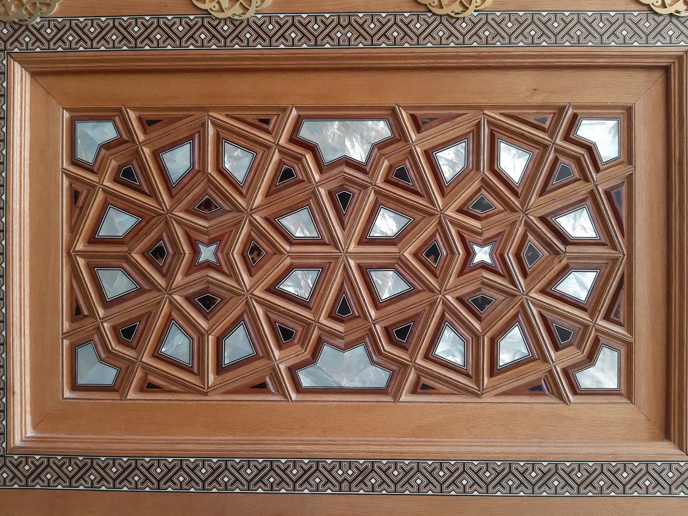 L'art du Kündekari dans la mosquée de Çamlıca